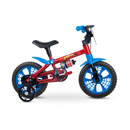 Bicicleta Infantil Com Rodinhas Aro 12 Homem Aranha Nathor