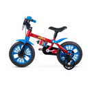 Bicicleta Infantil Com Rodinhas Aro 12 Homem Aranha Nathor